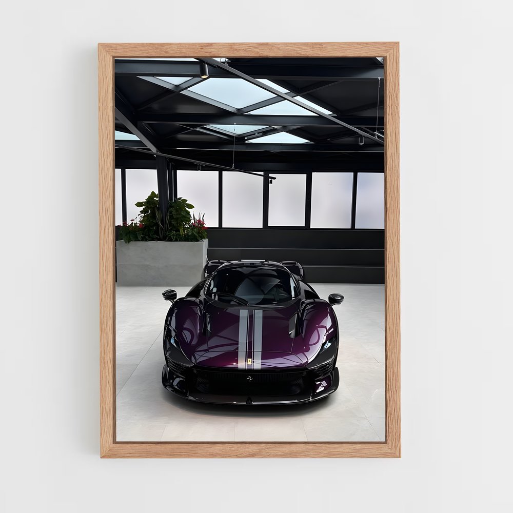 Poster Daytona Vitesse mythique – affiche Ferrari (vue 4)